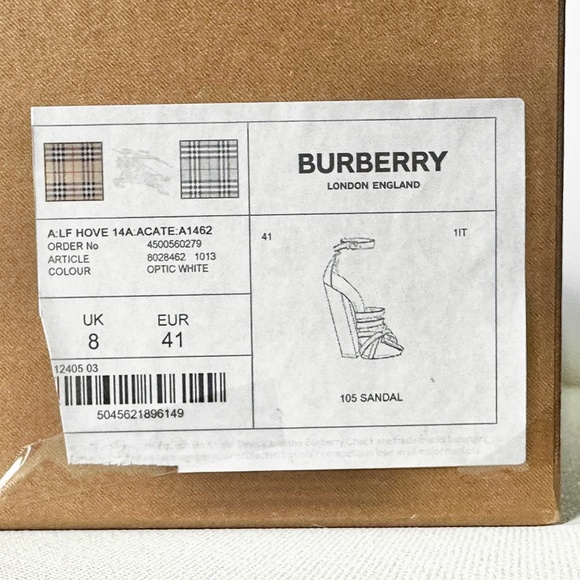 Authentic Burberry Split-toe Leather Thong Sandals ***size: EU 41 *** MSRP … - Picture 15 of 16